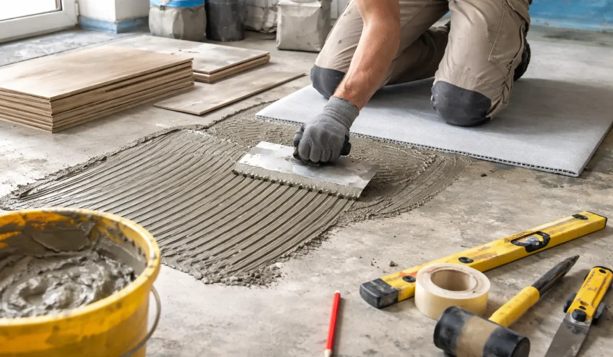 Przygotowanie podłoża do montażu podłogi